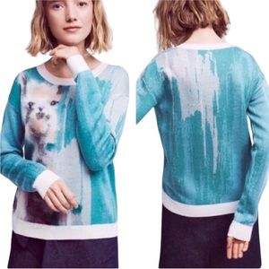 EUC Anthropologie x Lauren Walcott Llama Farm Animal Sweater (B1)